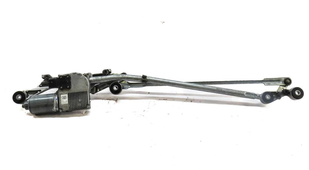 Thumbnail 2: 2007-2015 AUDI Q7 (4L) FRONT WINDSHIELD WIPER MOTOR w/ LINKAGE