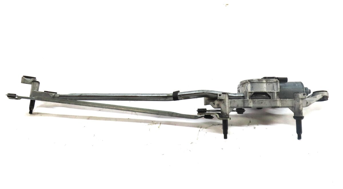 Thumbnail 4: 2007-2015 AUDI Q7 (4L) FRONT WINDSHIELD WIPER MOTOR w/ LINKAGE