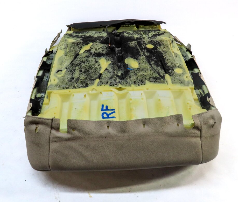 Thumbnail 4: 2012 BMW X5 (E70) RIGHT PASSENGER LOWER BOTTOM HEATED SEAT CUSHION (OYSTER)