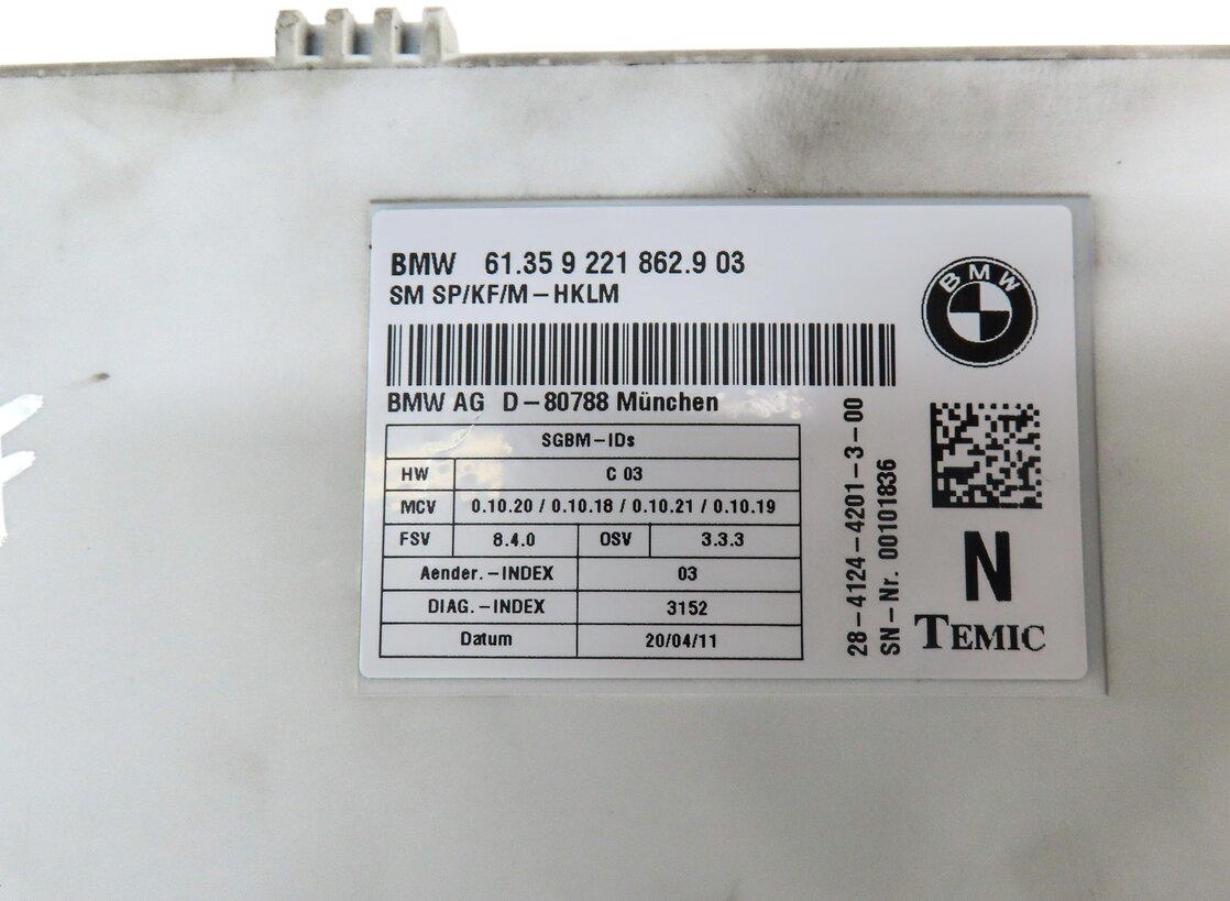 Thumbnail 3: 2010-2016 BMW 128i 328i 335i M3 X1 X5 X6 Z4 - FRONT MEMORY SEAT CONTROL MODULE