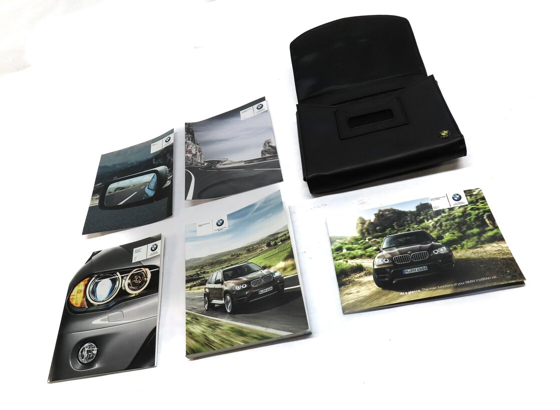 Thumbnail 3: 2012 BMW X5 (E70) OWNERS MANUAL BOOK BOOKLET GUIDE SET w/ CASE