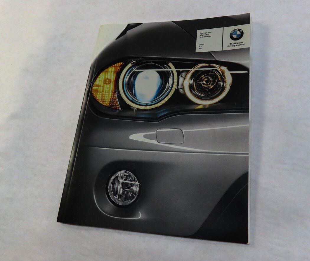 Thumbnail 4: 2012 BMW X5 (E70) OWNERS MANUAL BOOK BOOKLET GUIDE SET w/ CASE