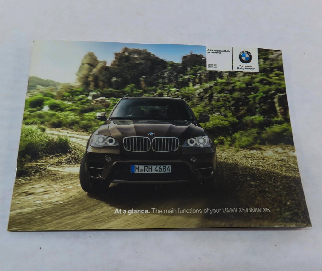 Thumbnail 7: 2012 BMW X5 (E70) OWNERS MANUAL BOOK BOOKLET GUIDE SET w/ CASE