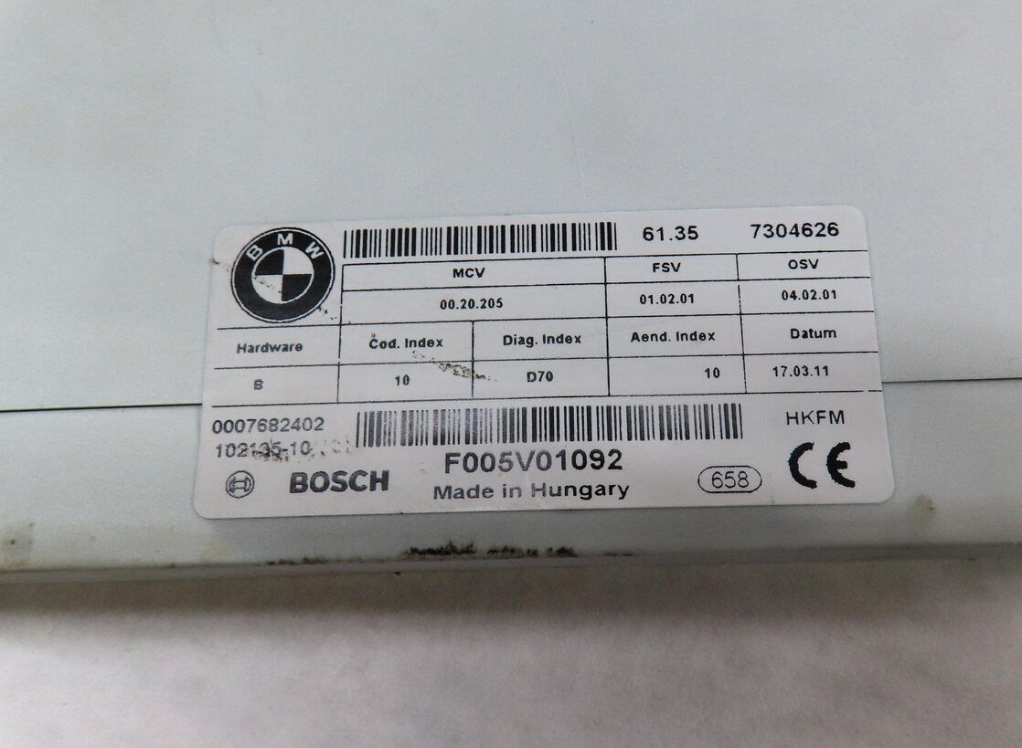 Thumbnail 3: 2012 BMW X5 (E70) REAR TRUNK LIFT HATCH GATE DOOR LIFTGATE CONTROL MODULE