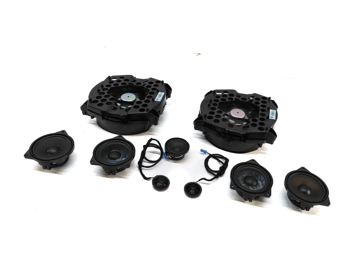 Thumbnail 1: 2012 BMW X5 (E70) RADIO STEREO AUDIO SUB SUBWOOFER TWEETER SPEAKER SET-9