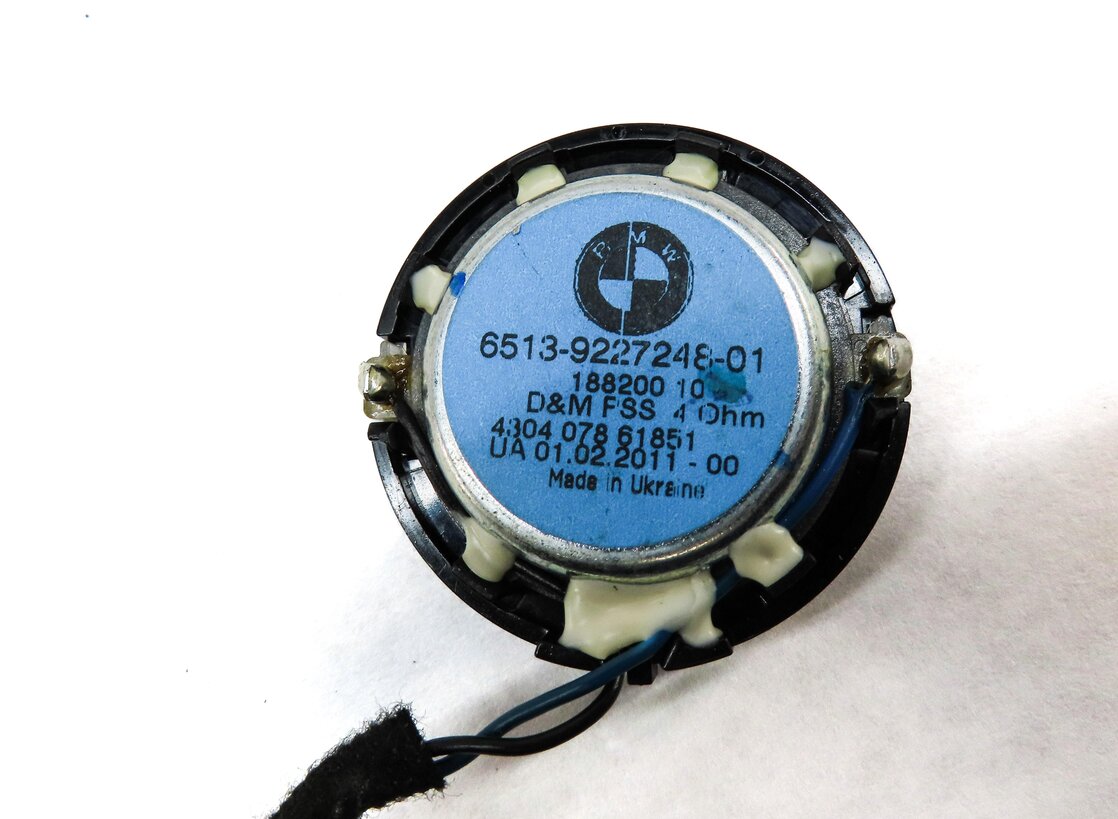 Thumbnail 15: 2012 BMW X5 (E70) RADIO STEREO AUDIO SUB SUBWOOFER TWEETER SPEAKER SET-9