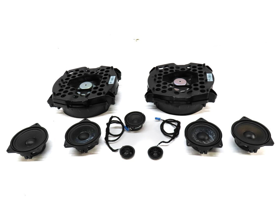 Thumbnail 2: 2012 BMW X5 (E70) RADIO STEREO AUDIO SUB SUBWOOFER TWEETER SPEAKER SET-9