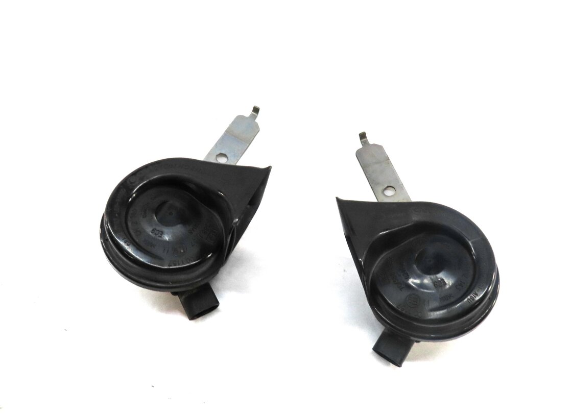 2010-2014 BMW X5 X6 (E70 E71) HIGH & LOW TONE SAFETY HORN SET-2