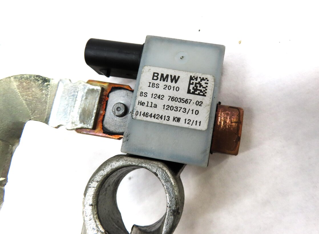 Thumbnail 4: 2012 BMW X5 (E70) NEGATIVE BATTERY CABLE IBS
