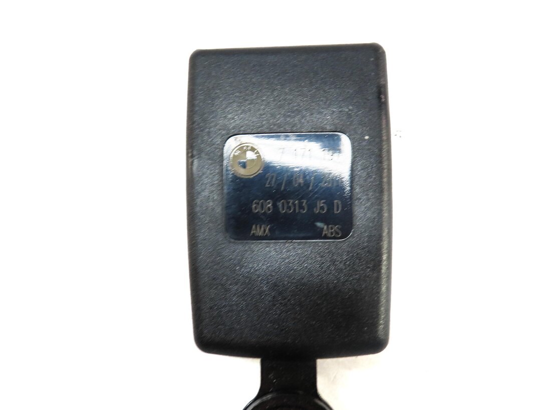 Thumbnail 6: 2012 BMW X5 (E70) REAR SEAT LEFT CENTER RIGHT SEATBELT BUCKLE RECEIVER SET-3