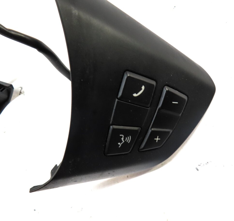Thumbnail 7: 2012 BMW X5 (E70) LEFT & RIGHT PHONE MEDIA STEERING WHEEL SWITCH BUTTON SET-2