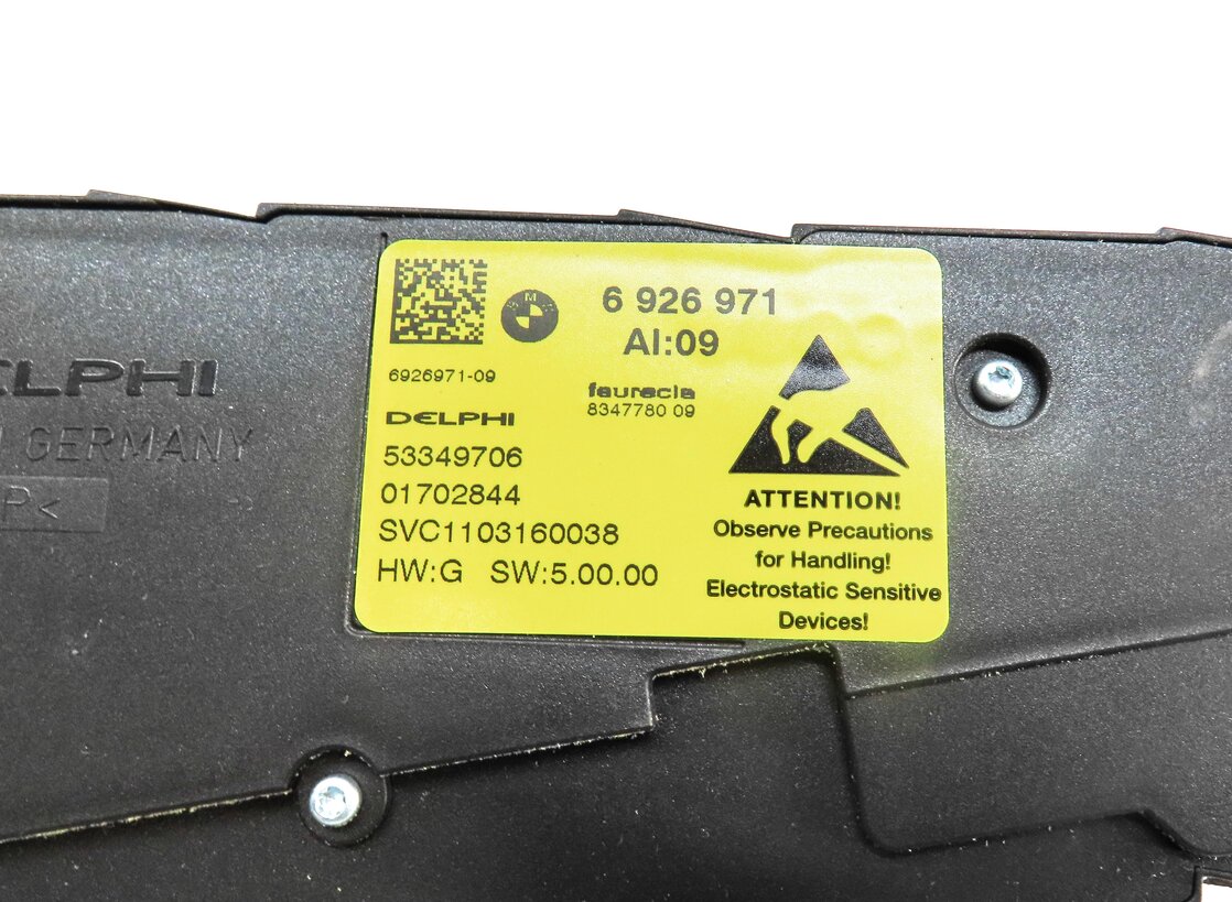Thumbnail 5: 2012 BMW X5 (E70) FRONT LEFT DRIVER MEMORY SEAT ADJUST ADJUSTMENT SWITCH BUTTON