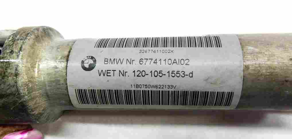Thumbnail 4: 2012 BMW X5 (E70) STEERING COLUMN SHAFT U-JOINT LINKAGE COUPLER SHAFT