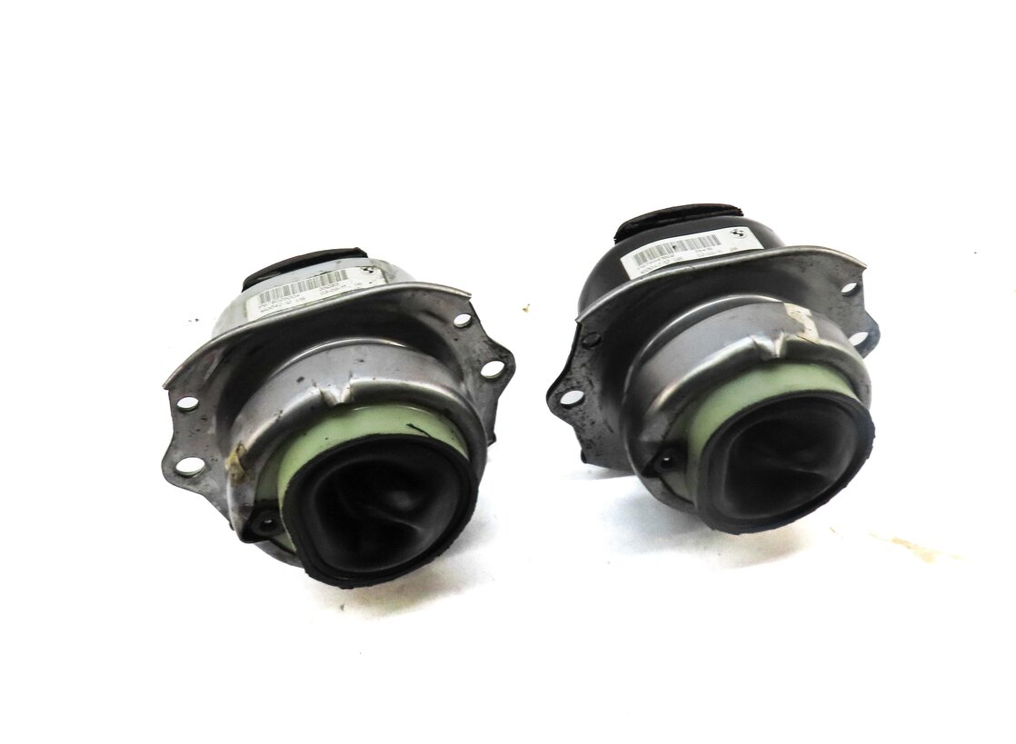 2012 BMW X5 (E70) 3.0L N55 TURBO ENGINE LEFT & RIGHT MOTOR MOUNT SET-2
