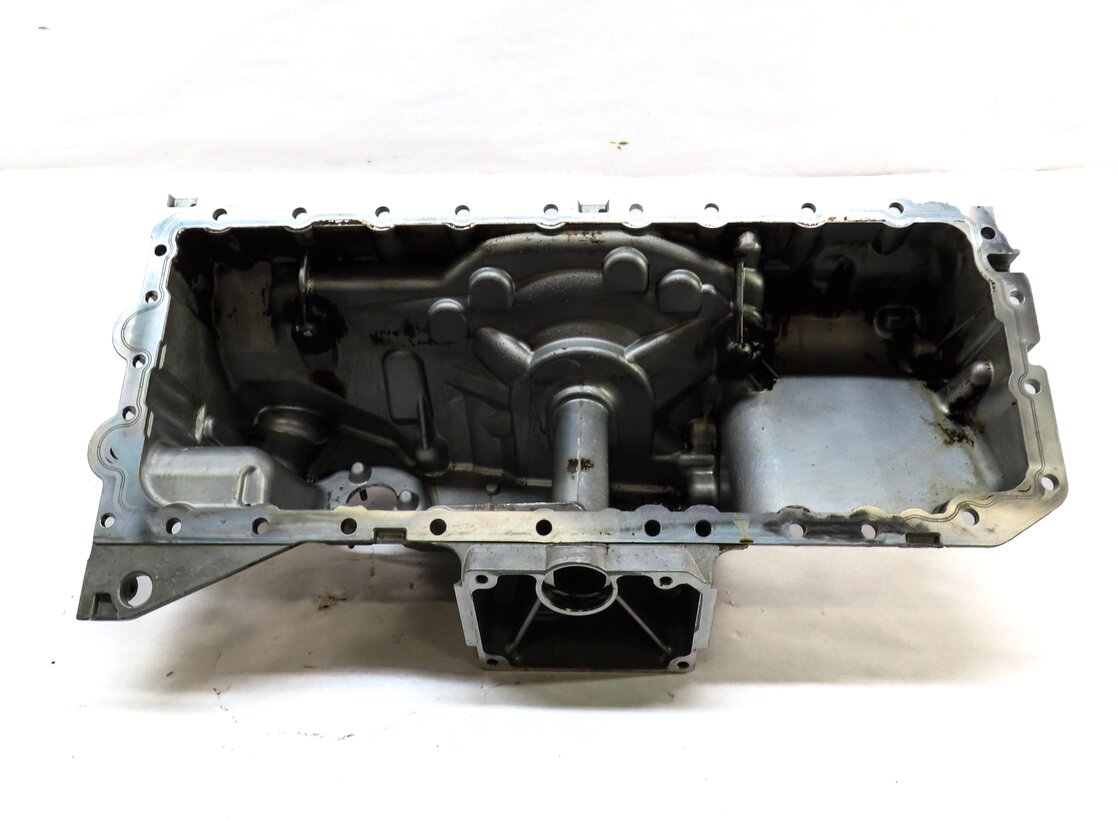 Thumbnail 11: 11-14 BMW X5 X6 (E70 E71) 3.0L N55 TURBO ENGINE OIL PAN w/ OUTPUT AXLE FLANGE