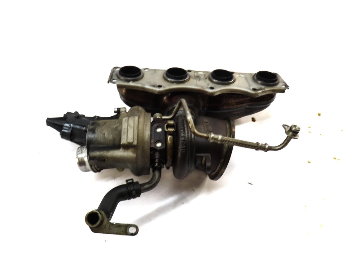 Thumbnail 6: 12-18 BMW 328i 428i 528i X3 X4 X5 Z4 2.0T (N26) ENGINE TURBOCHARGER w/ MANIFOLD