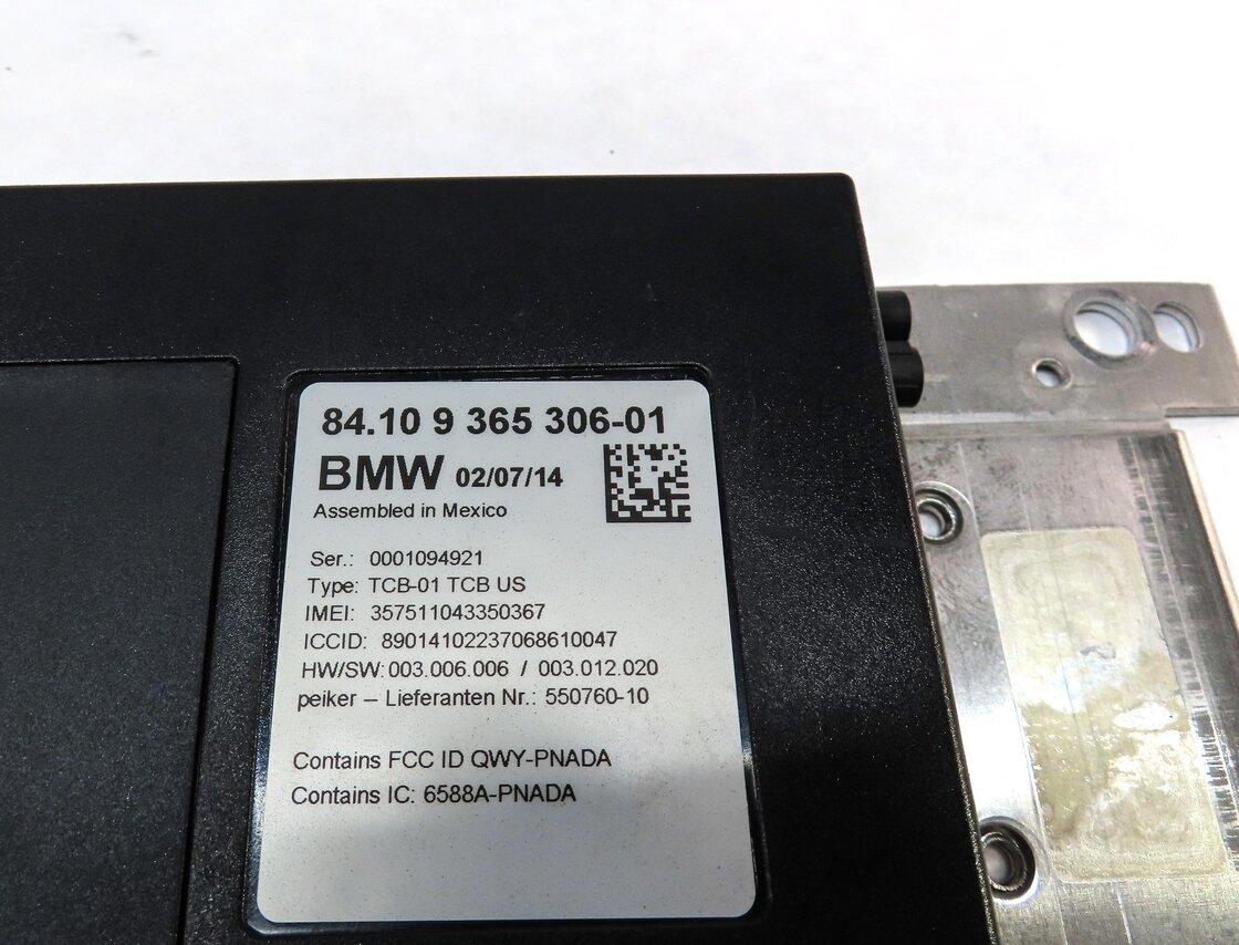 Thumbnail 3: 14-20 BMW 2 3 4 X3 X5 X6 (F15 F16 F22 F25 F30 F32 F86) BLUETOOTH CONTROL MODULE
