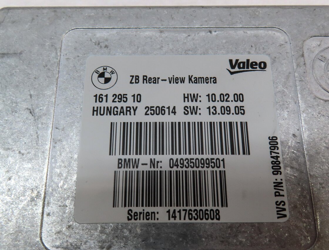 Thumbnail 3: 10-19 BMW 2 3 4 5 6 7 SERIES F01 F02 F10 F12 F22 F30 F32 REARVIEW CAMERA MODULE