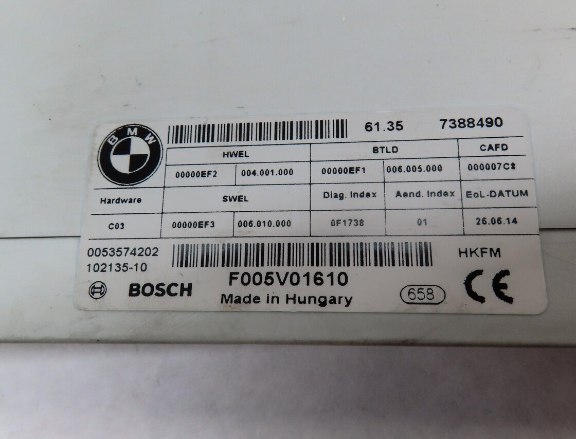 Thumbnail 3: 2015 BMW 428i (F32) REAR HATCH TRUNK LIFTGATE LIFT GATE CONTROL MODULE 7388490