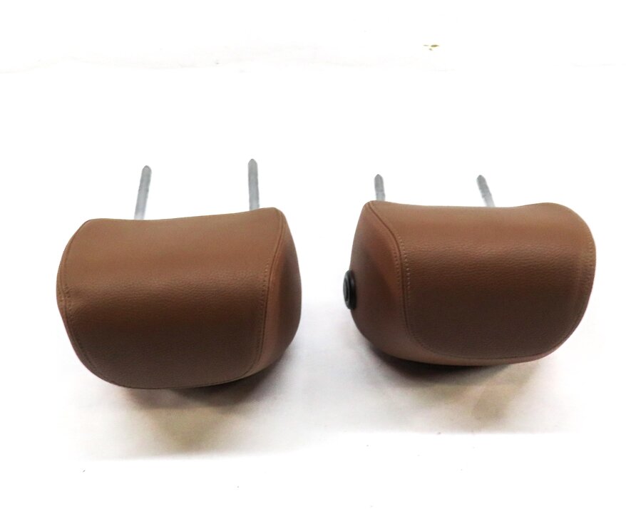 Thumbnail 3: 12-20 BMW 3 4 ACTIVE 3 M3 (F32) FRONT LEFT & RIGHT HEADREST SET 2 (SADDLE BROWN)