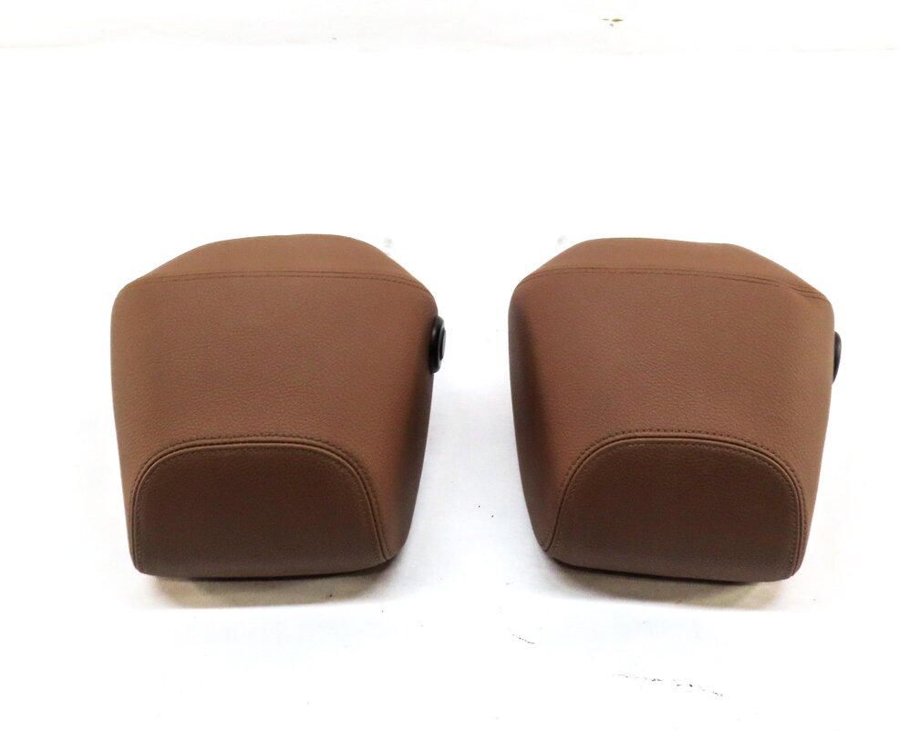 Thumbnail 4: 12-20 BMW 3 4 ACTIVE 3 M3 (F32) FRONT LEFT & RIGHT HEADREST SET 2 (SADDLE BROWN)