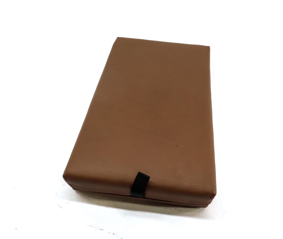Thumbnail 1: 14-20 BMW 3 4 M4 (F30 F32) REAR SEAT FOLD DOWN CUPHOLDER ARMREST (SADDLE BROWN)