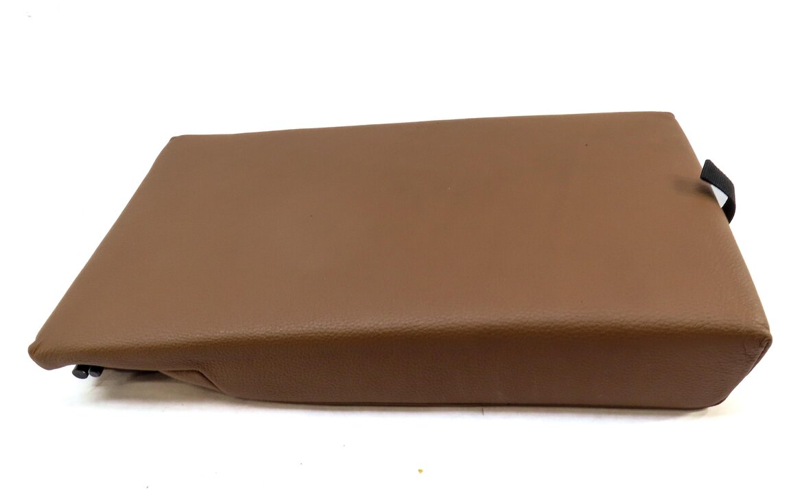 Thumbnail 3: 14-20 BMW 3 4 M4 (F30 F32) REAR SEAT FOLD DOWN CUPHOLDER ARMREST (SADDLE BROWN)
