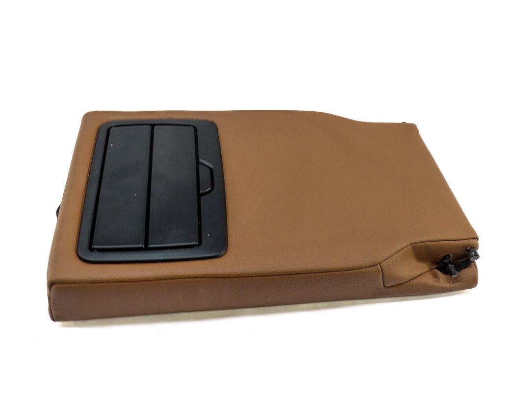 Thumbnail 5: 14-20 BMW 3 4 M4 (F30 F32) REAR SEAT FOLD DOWN CUPHOLDER ARMREST (SADDLE BROWN)