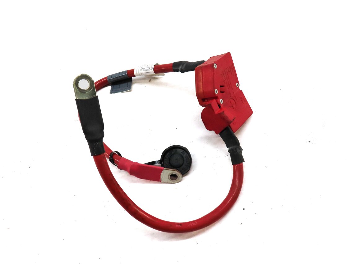 Thumbnail 2: 2015 BMW 428i (F32) POSITIVE BATTERY CABLE w/ BLOWOUT FUSE 61129259425