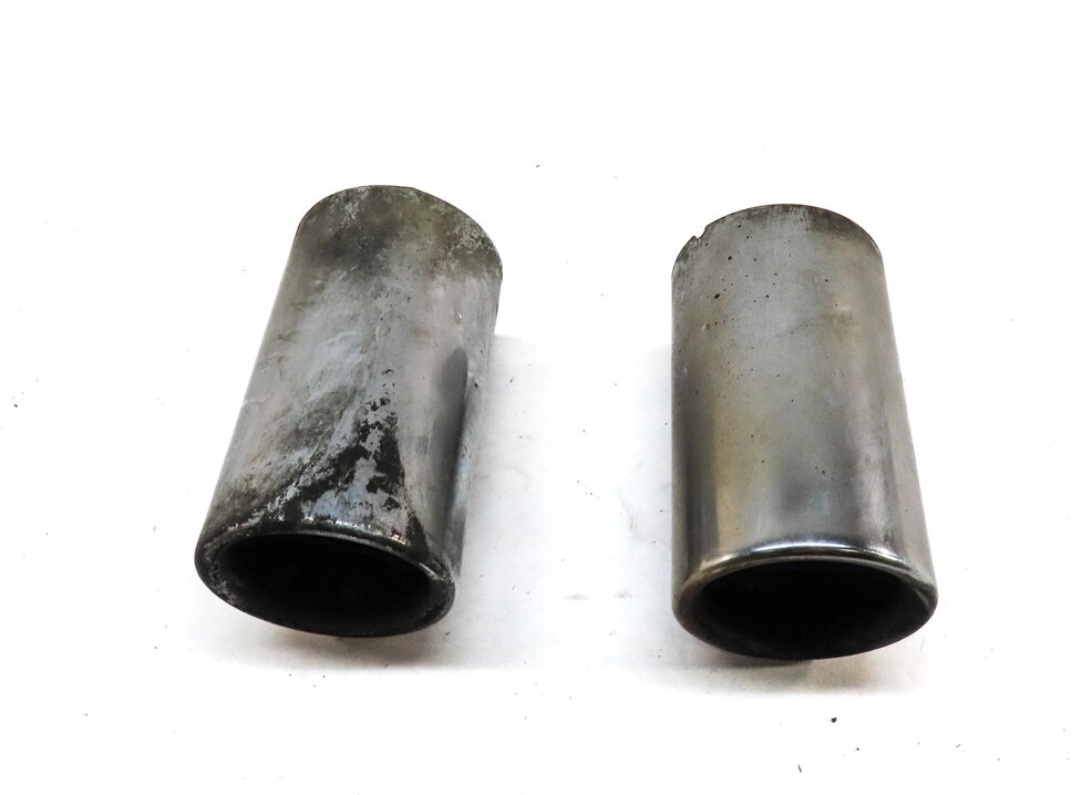 Thumbnail 2: 2012-2016 BMW 328i 328iGT 428i (F30 F32 F34) LEFT & RIGHT REAR EXHAUST TIP SET2