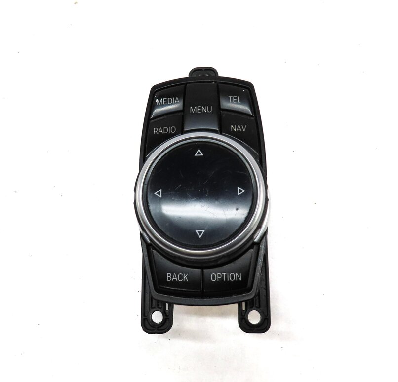 Thumbnail 2: 12-20 BMW 2 3 4 SERIES (F22 F30 F32 F34) STEREO NAVIGATION i-DRIVE SWITCH KNOB