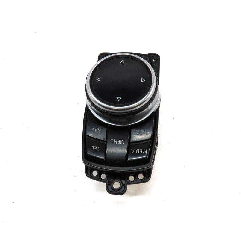 Thumbnail 3: 12-20 BMW 2 3 4 SERIES (F22 F30 F32 F34) STEREO NAVIGATION i-DRIVE SWITCH KNOB