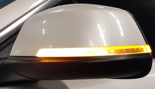 Thumbnail 2: 2014-2020 BMW 428i 430i 435i 440i (F32) LEFT - PFOLD AUTODIM DOOR MIRROR (WHITE)