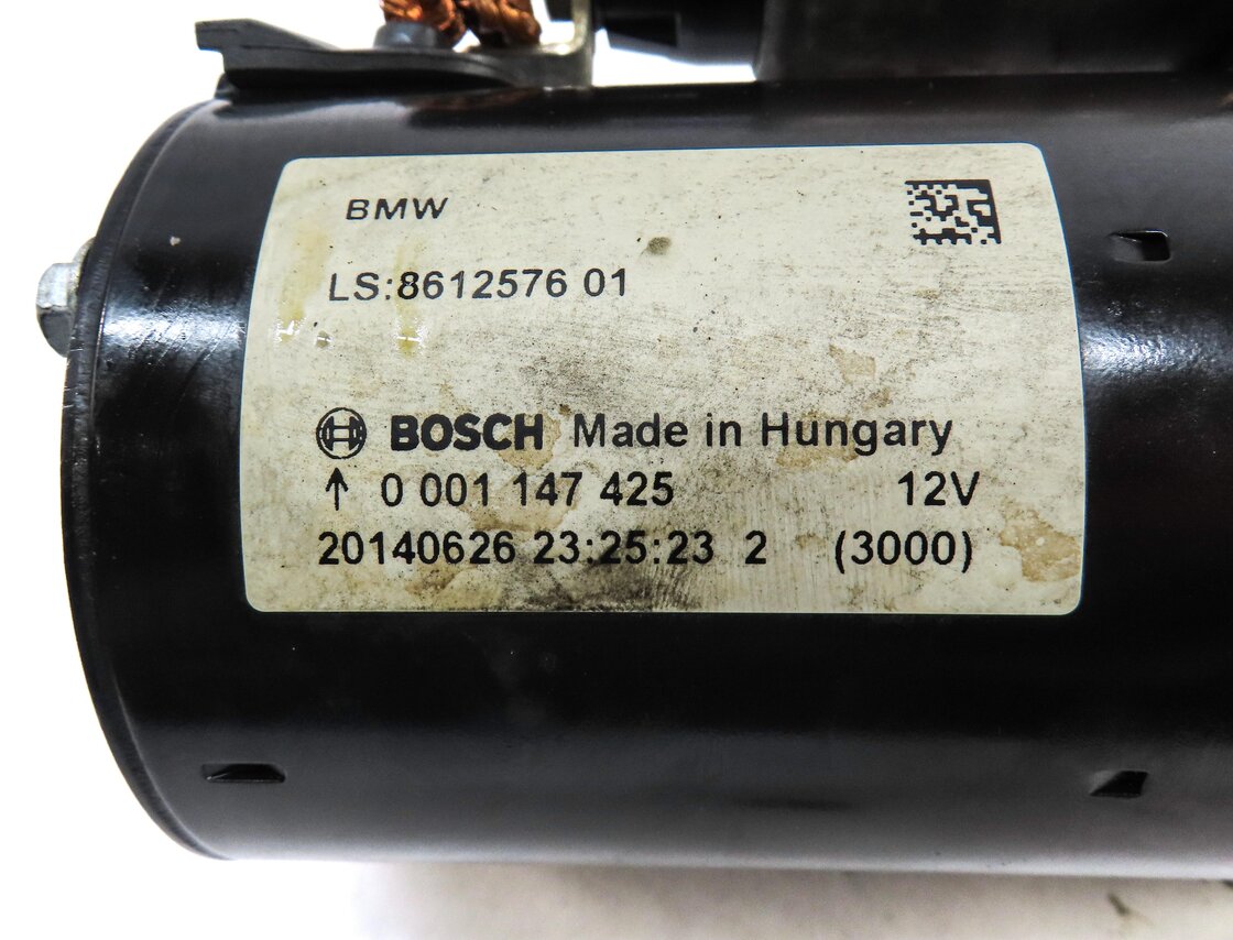 Thumbnail 6: 14-18 BMW 228i 328i 328iGT 428i 528i X1 X3 X4 (F30 F32 F25) 2.0L STARTER MOTOR