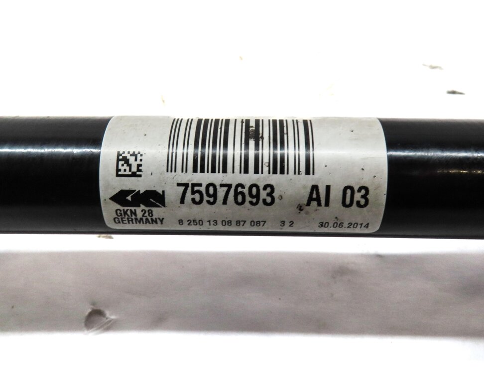 Thumbnail 5: 13-20 BMW 2 3 4 SERIES (F22 F30 F32) Xi AWD LEFT FRONT DRIVER CV AXLE SHAFT