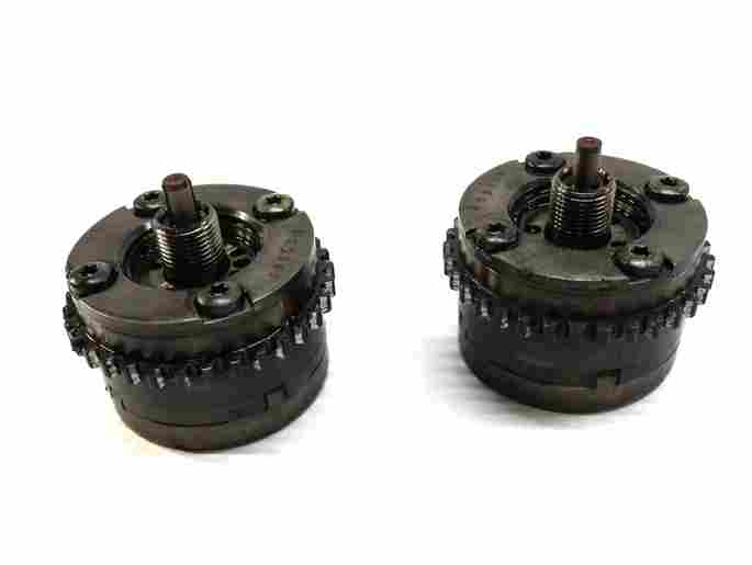 Thumbnail 2: 14-19 MERCEDES GL GLE GLS ML S 4.6L LEFT CYLINDER HEAD CAMSHAFT TMING GEAR SET 2