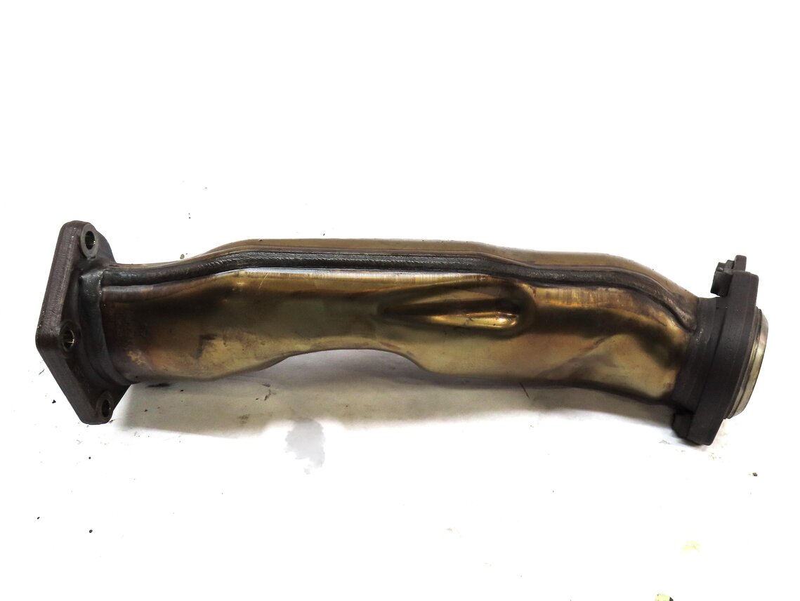 Thumbnail 2: 2014 MERCEDES GL450 (X166) 4.6L ENGINE RIGHT TURBO EXHAUST MANIFOLD PIPE