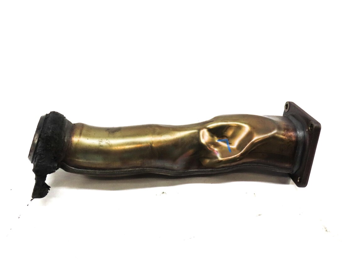 Thumbnail 2: 2014 MERCEDES GL450 (X166) 4.6L ENGINE LEFT TURBO EXHAUST MANIFOLD PIPE