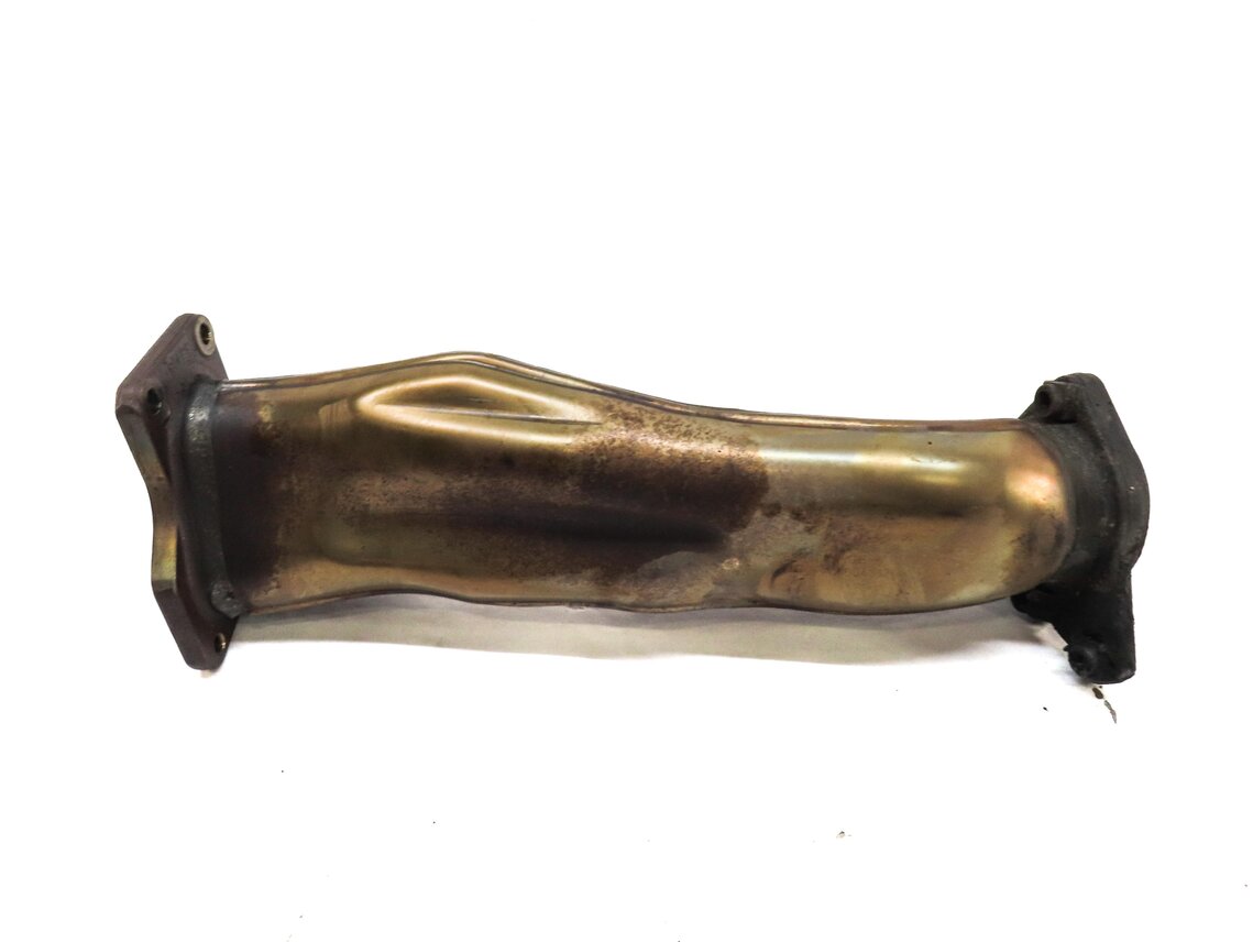 Thumbnail 4: 2014 MERCEDES GL450 (X166) 4.6L ENGINE LEFT TURBO EXHAUST MANIFOLD PIPE