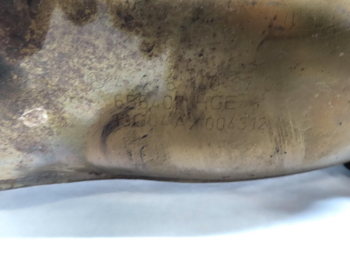 Thumbnail 5: 2014 MERCEDES GL450 (X166) 4.6L ENGINE LEFT TURBO EXHAUST MANIFOLD PIPE