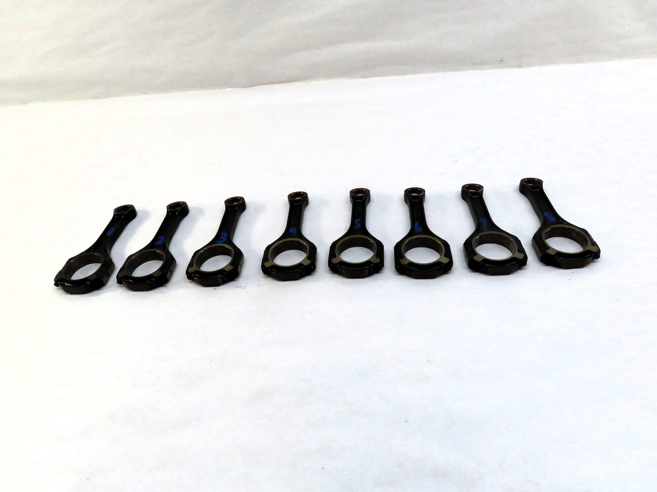 Thumbnail 2: 2014 MERCEDES GL450 (X166) 4.6L TURBO ENGINE CONNECTING ROD SET 8 2780300520