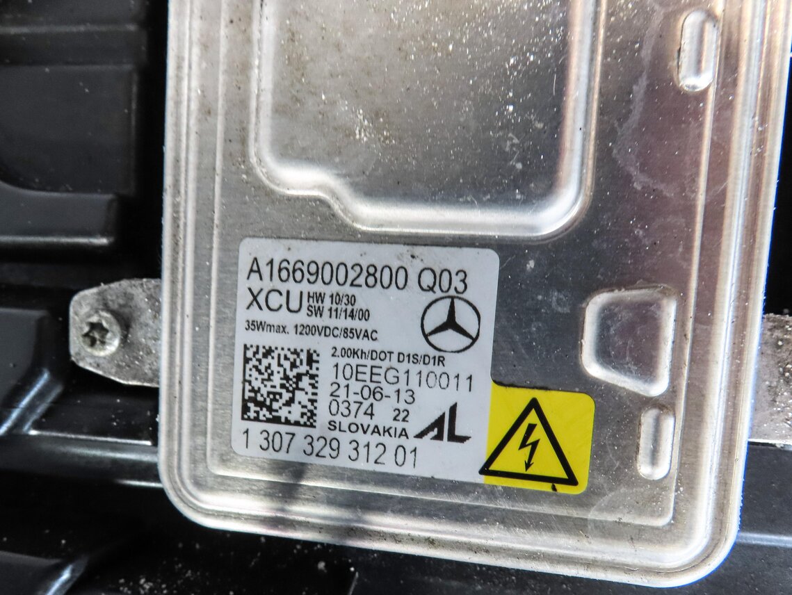 Thumbnail 6: 2013-2016 MERCEDES GL350 GL450 GL550 (X166) LEFT XENON HID HEADLIGHT LIGHT LAMP