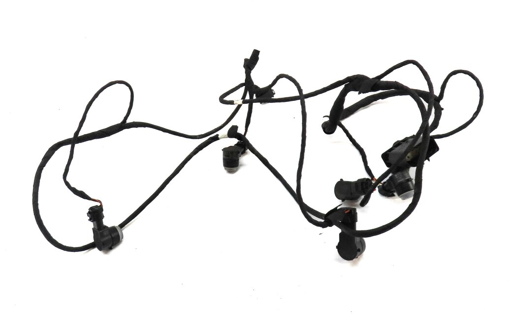 2014 MERCEDES GL450 (X166) FRONT PARK ASSIST PDC SENSOR SET4 (BLACK) w/ HARNESS