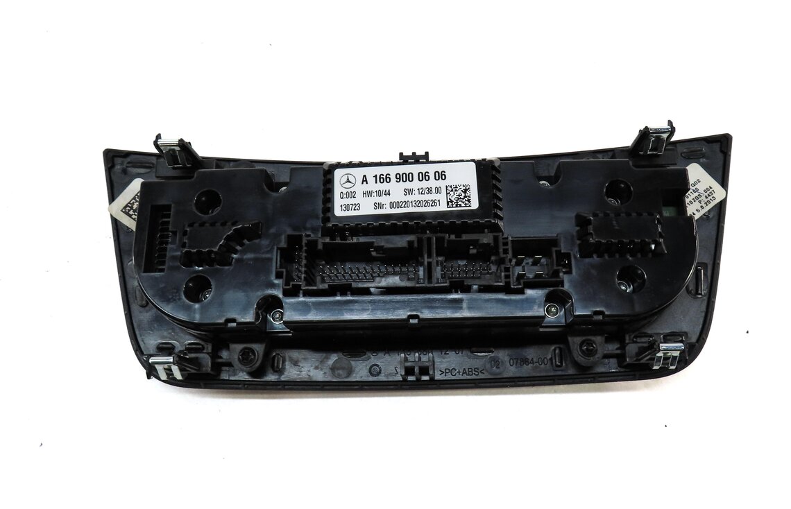 Thumbnail 5: 14-19 MERCEDES GL GLS CLASS (X166) FRONT HVAC A/C HEATER CLIMATE CONTROL PANEL