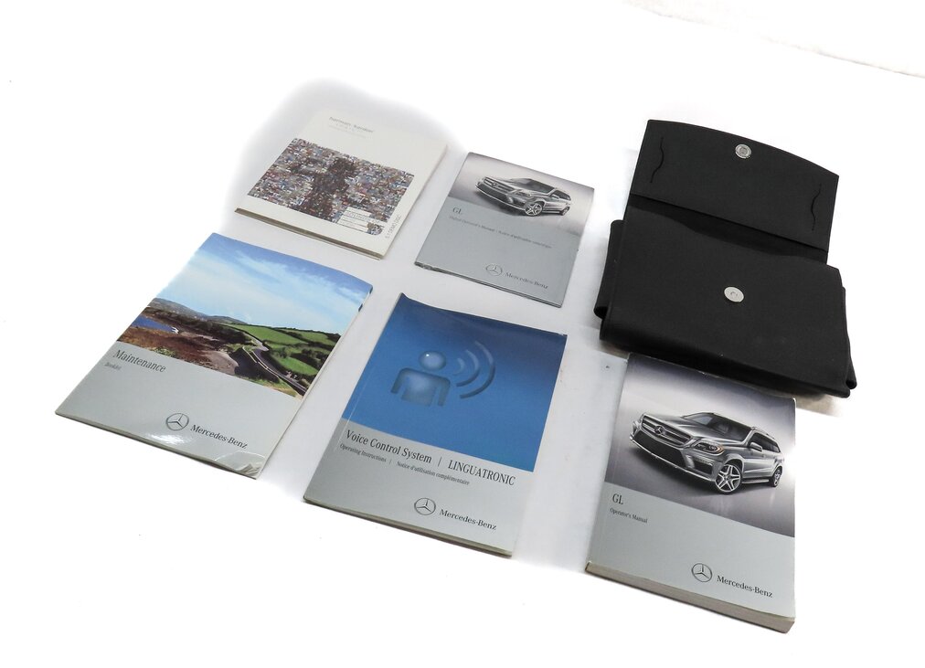 Thumbnail 3: 2014 MERCEDES GL450 (X166) OWNERS MANUAL BOOKLET SET 5 w/ CARRYING CASE