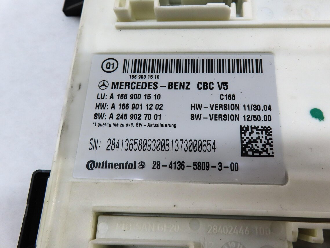 Thumbnail 3: 2014-2016 MERCEDES GL ML CLASS (W166 X166) FRONT SIGNAL ACQUISITION MODULE SAM