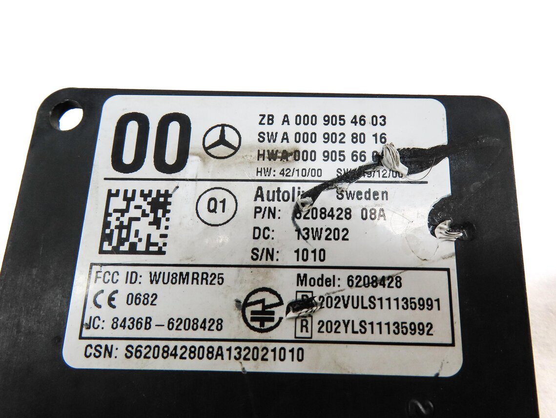 Thumbnail 4: 11-16 MERCEDES C/CL/CLS/E/GL/ML/S/R/SLK CLASS - FRONT ADAPTIVE CRUISE RADAR UNIT