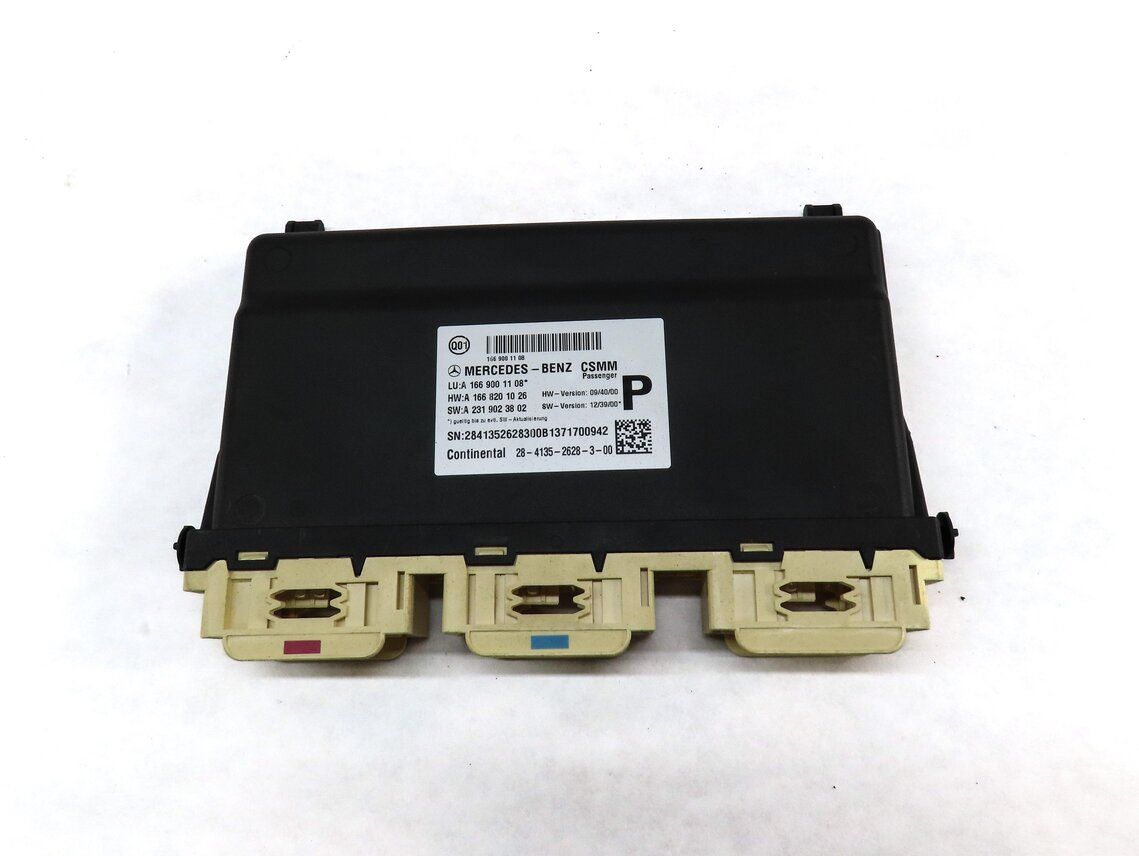 Thumbnail 3: 2014 MERCEDES GL450 (X166) FRONT RIGHT PASSENGER SEAT CONTROL MODULE 1669001108