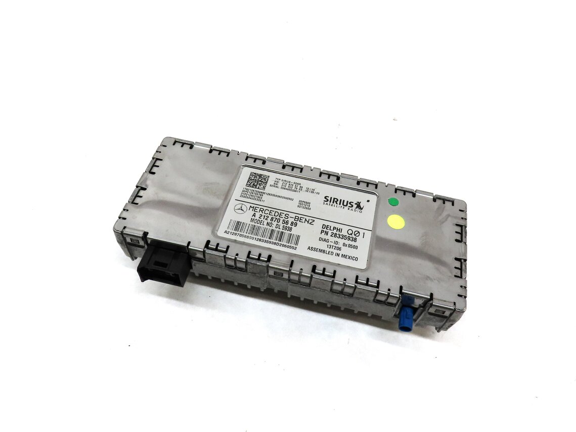 13-16 MERCEDES C117 C218 R172 W212 W463 X166 X204 SIRIUS SATELLITE RADIO MODULE