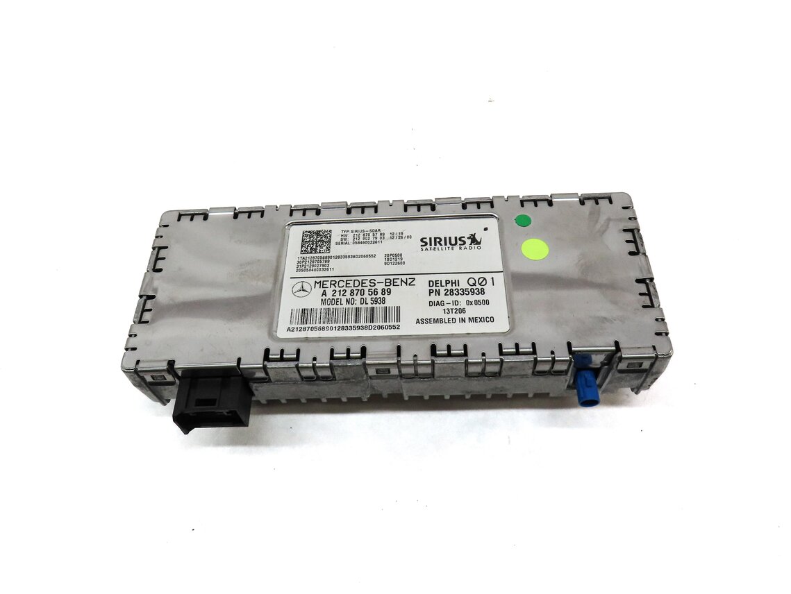 Thumbnail 2: 13-16 MERCEDES C117 C218 R172 W212 W463 X166 X204 SIRIUS SATELLITE RADIO MODULE